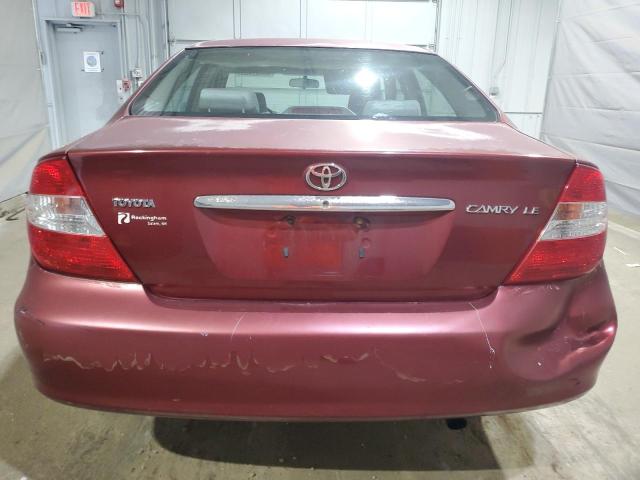 Photo 6 from auction – 2002 TOYOTA CAMRY LE with VIN 4T1BE32K22U564847