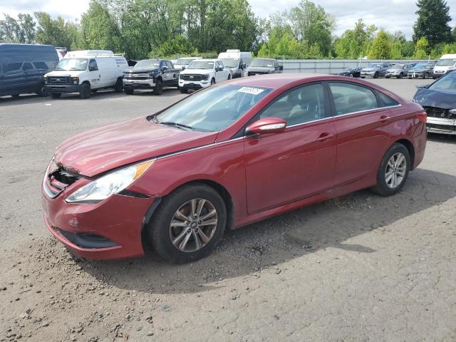 HYUNDAI SONATA GLS 2014 with VIN 5NPEB4AC3EH946698 - Photo from auction