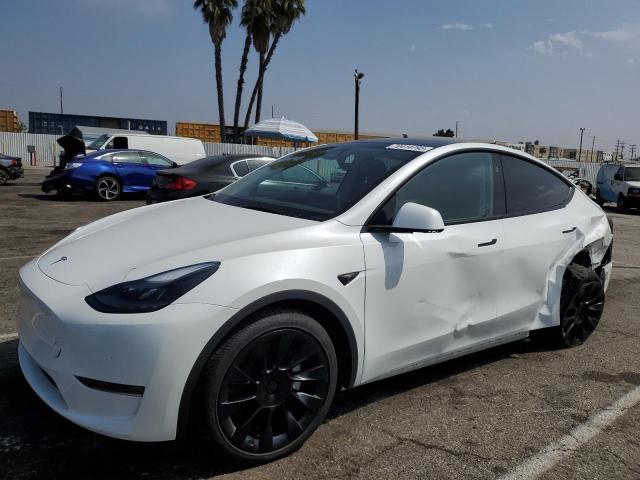 TESLA MODEL Y 2024 with VIN 7SAYGDED6RF043891 - Photo from auction