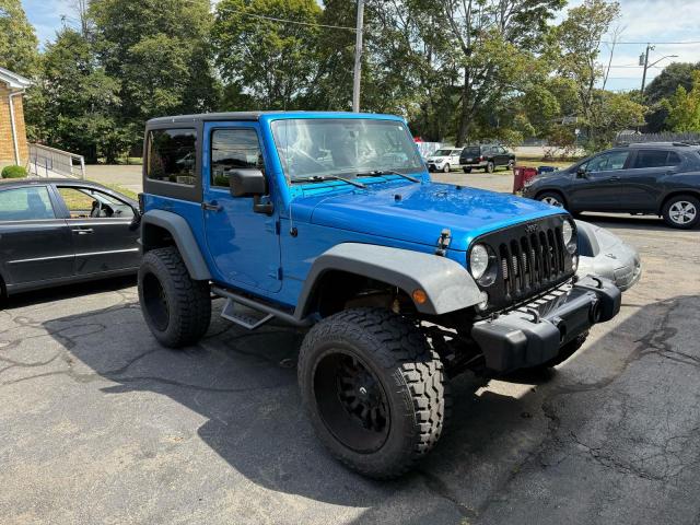 JEEP WRANGLER S 2014 with VIN 1C4AJWAG3EL324615 - Photo from auction