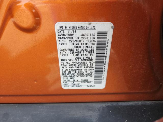 Photo 14 from auction – 2017 NISSAN ROGUE S with VIN JN8AT2MT6HW133726