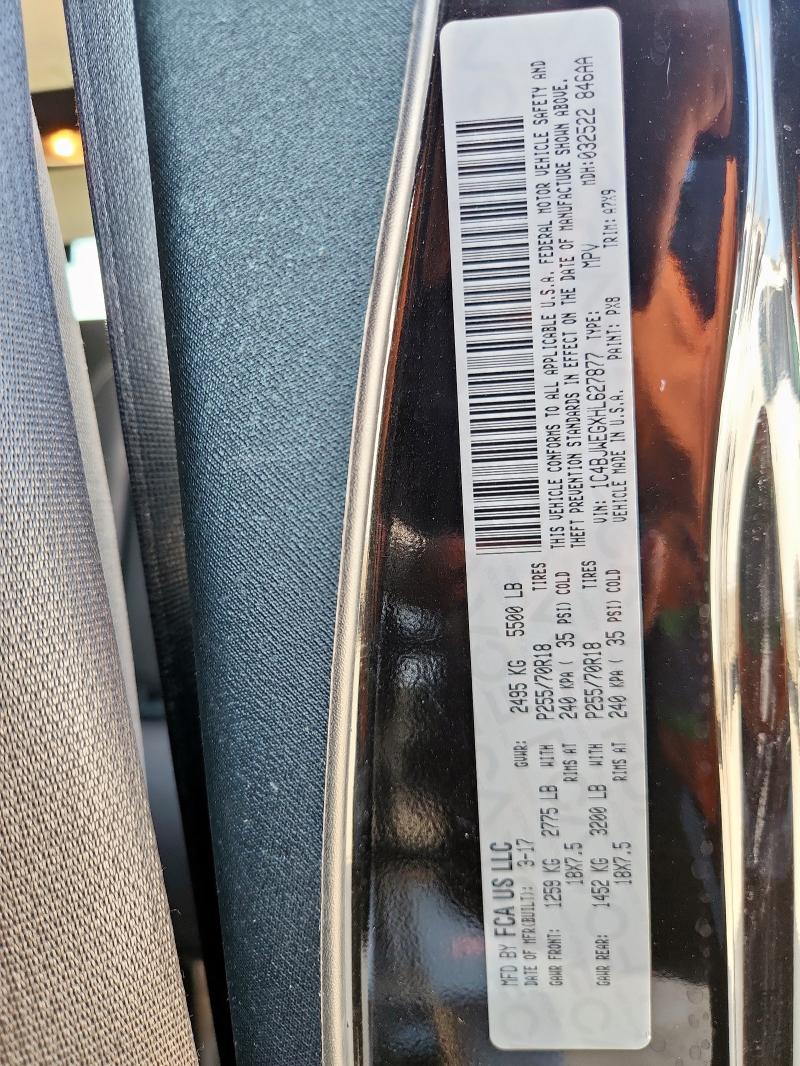 Photo 14 from auction – 2017 JEEP WRANGLER U with VIN 1C4BJWEGXHL627877