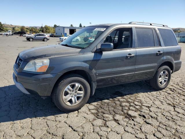 HONDA PILOT 2005 with VIN 2HKYF18675H569874 - Photo from auction