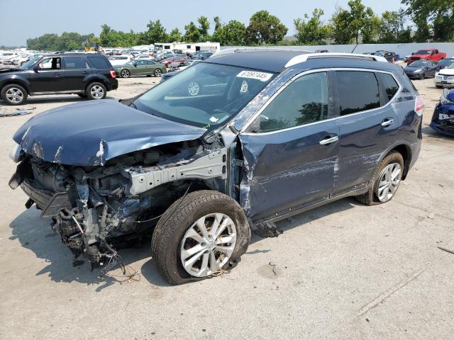 NISSAN ROGUE S 2015 with VIN KNMAT2MV1FP567752 - Photo from auction