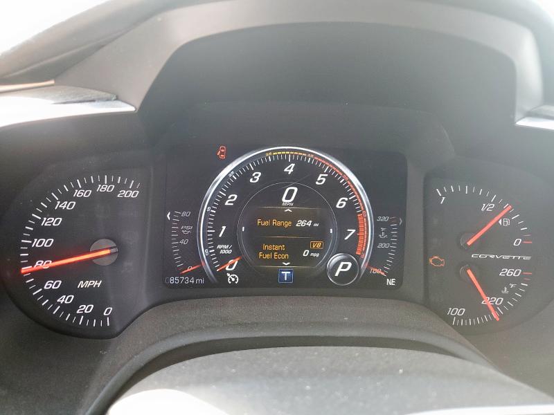 Photo 9 from auction – 2014 CHEVROLET CORVETTE S with VIN 1G1YF2D75E5105348