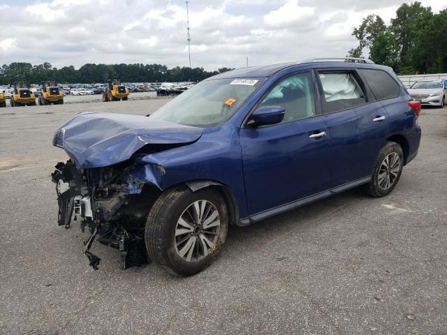 NISSAN PATHFINDER 2017 with VIN 5N1DR2MM2HC647733 - Photo from auction