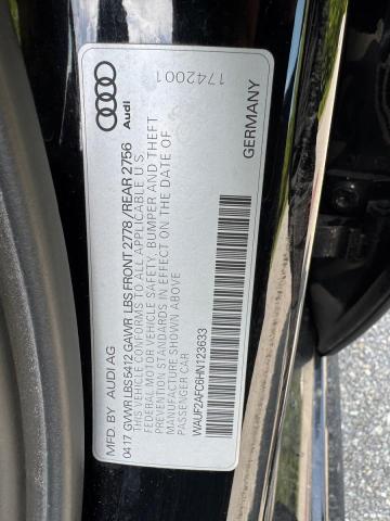Photo 10 from auction – 2017 AUDI A6 PREMIUM with VIN WAUF2AFC6HN123633