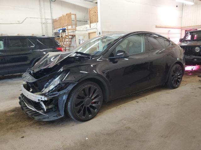 TESLA MODEL Y 2022 with VIN 7SAYGDEF9NF552904 - Photo from auction