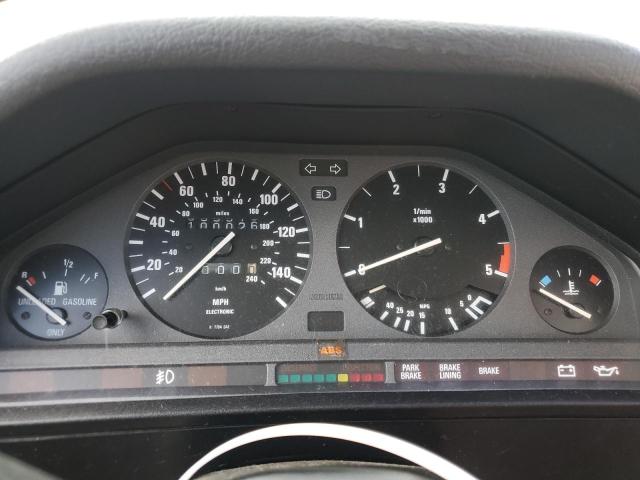 Photo 9 from auction – 1986 BMW 325 E with VIN WBAAB5400G9633493