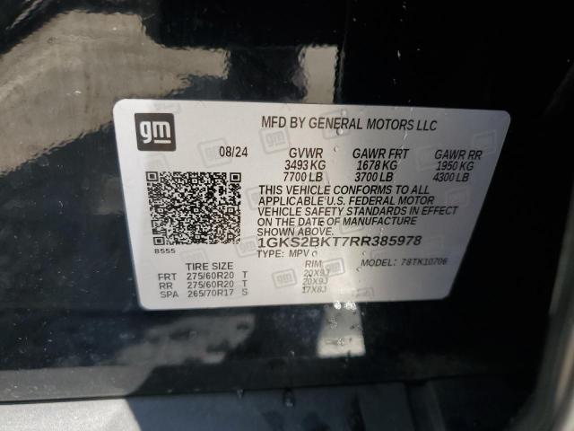 Photo 14 from auction – 2024 GMC YUKON SLT with VIN 1GKS2BKT7RR385978
