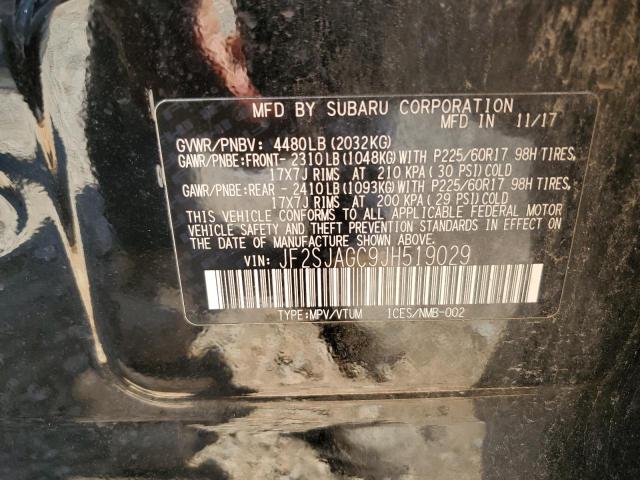 Photo 14 from auction – 2018 SUBARU FORESTER 2 with VIN JF2SJAGC9JH519029