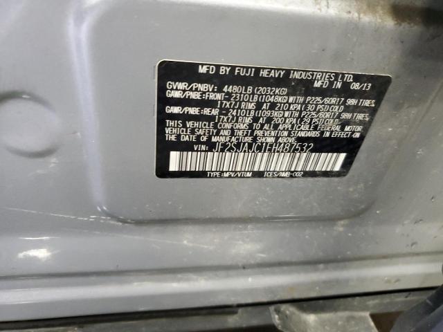 Photo 14 from auction – 2014 SUBARU FORESTER 2 with VIN JF2SJAJC1EH487532