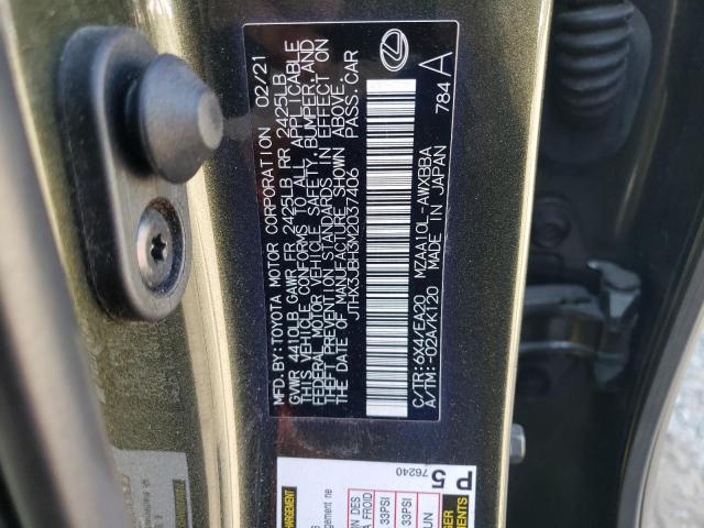 Photo 14 from auction – 2021 LEXS UX 200 with VIN JTHX3JBH3M2037406