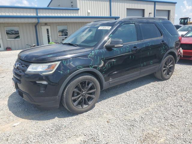 FORD EXPLORER X 2018 with VIN 1FM5K8D88JGB64549 - Photo from auction