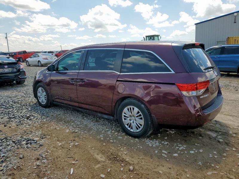 Photo 2 from auction – 2014 HONDA ODYSSEY LX with VIN 5FNRL5H25EB126039