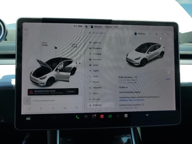 Photo 9 from auction – 2020 TESLA MODEL Y with VIN 5YJYGDEE1LF056562
