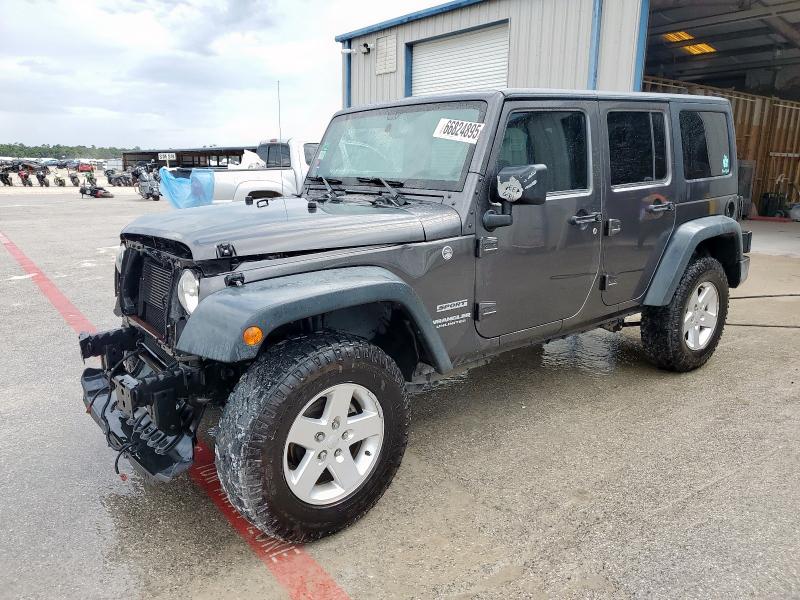 JEEP WRANGLER U 2016 with VIN 1C4BJWDG3GL338257 - Photo from auction