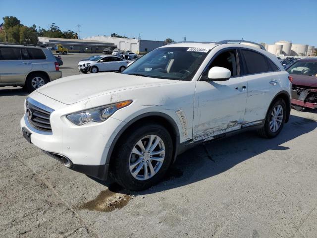 INFINITI FX37 2013 with VIN JN8CS1MW8DM172680 - Photo from auction