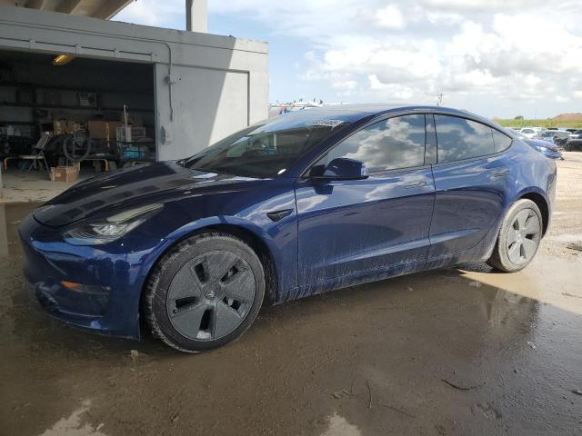 TESLA MODEL 3 2022 with VIN 5YJ3E1EB1NF259992 - Photo from auction