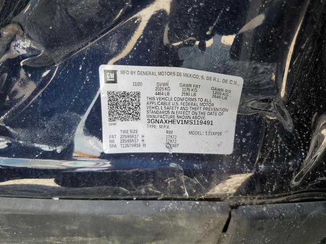Photo 14 from auction – 2021 CHEVROLET EQUINOX LS with VIN 3GNAXHEV1MS119491