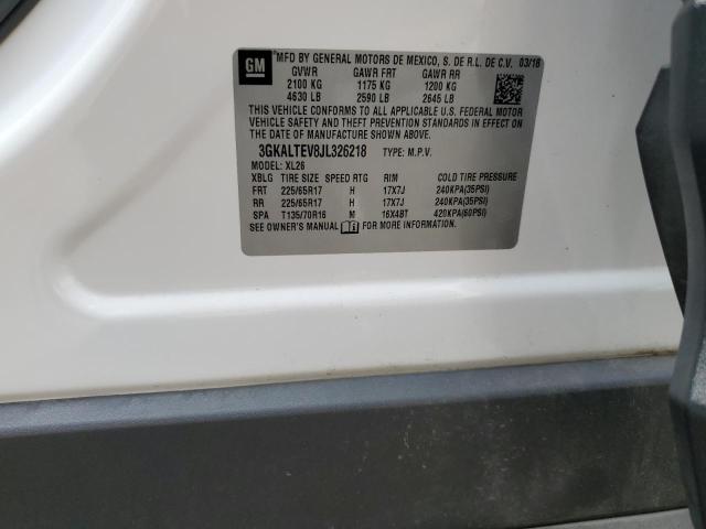 Photo 14 from auction – 2018 GMC TERRAIN SL with VIN 3GKALTEV8JL326218