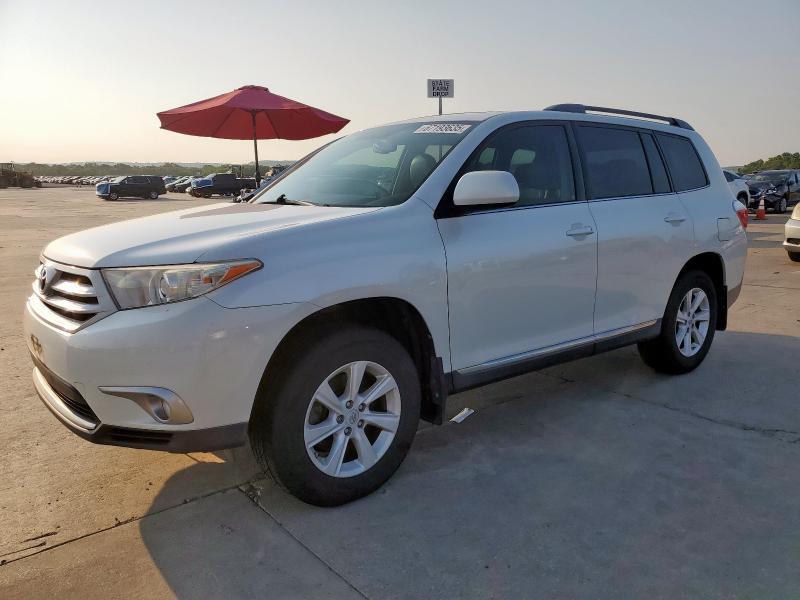 TOYOTA HIGHLANDER 2012 with VIN 5TDZK3EH2CS063202 - Photo from auction