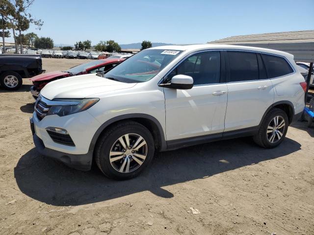 HONDA PILOT EXLN 2016 with VIN 5FNYF5H79GB018587 - Photo from auction