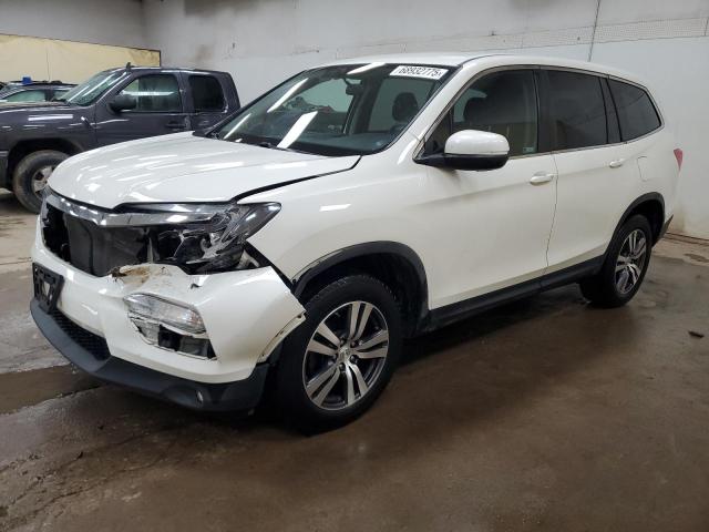HONDA PILOT EX 2018 with VIN 5FNYF6H36JB070382 - Photo from auction
