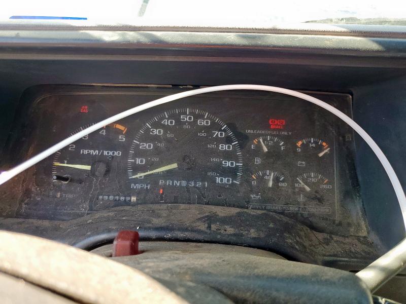 Photo 9 from auction – 1995 CHEVROLET GMT-400 C1 with VIN 2GCEC19K1S1265444