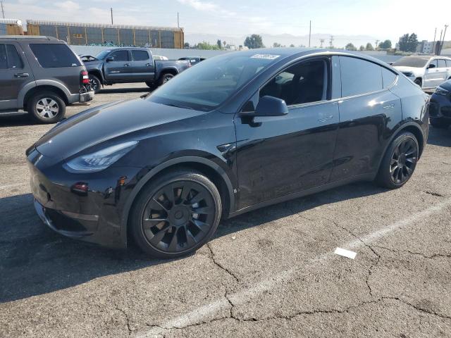 TESLA MODEL Y 2021 with VIN 5YJYGDEE0MF245091 - Photo from auction