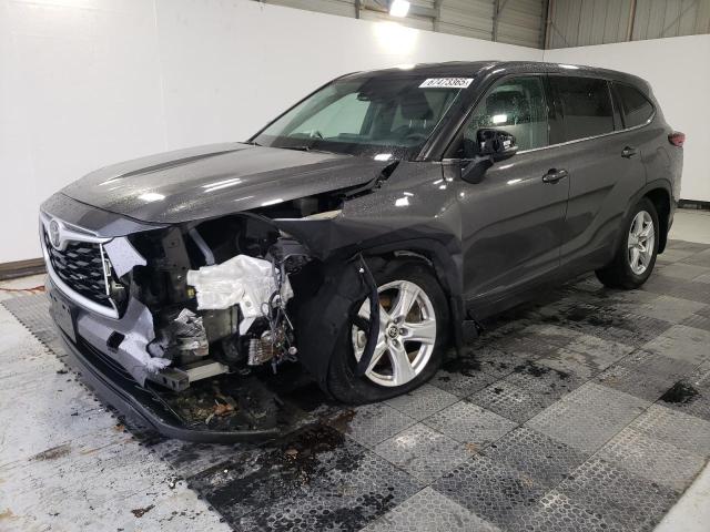 TOYOTA HIGHLANDER 2021 with VIN 5TDCZRBH9MS132445 - Photo from auction