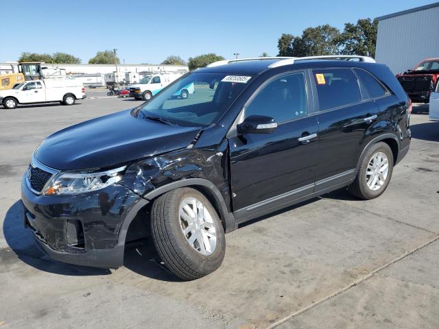 KIA SORENTO LX 2015 with VIN 5XYKT3A66FG604546 - Photo from auction