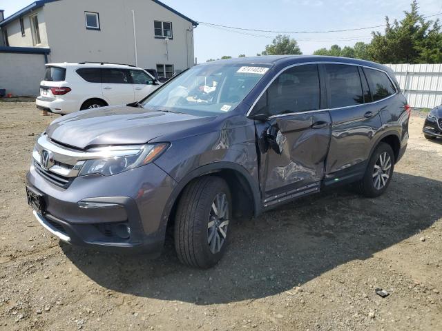 HONDA PILOT EXL 2022 with VIN 5FNYF6H58NB020414 - Photo from auction