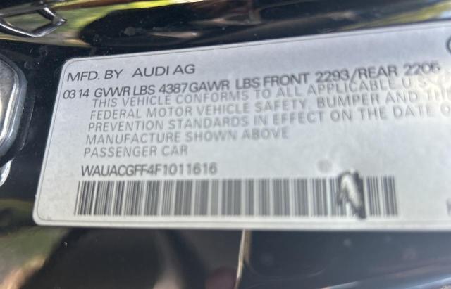 Photo 10 from auction – 2015 AUDI A3 PREMIUM with VIN WAUACGFF4F1011616