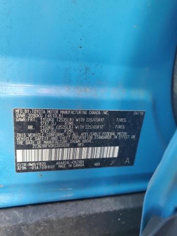 Photo 14 from auction – 2019 TOYOTA RAV4 LE with VIN 2T3G1RFV0KC005038