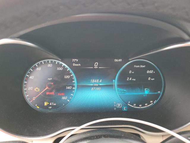 Photo 9 from auction – 2021 MERZ GLC 300 with VIN W1N0G8DB7MF888313