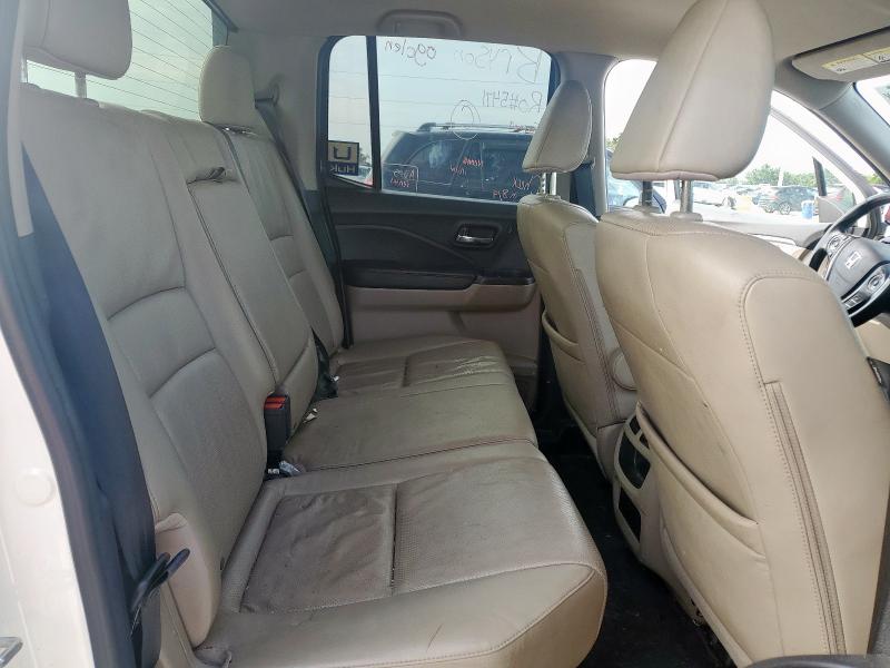Photo 10 from auction – 2017 HONDA RIDGELINE with VIN 5FPYK2F69HB004699