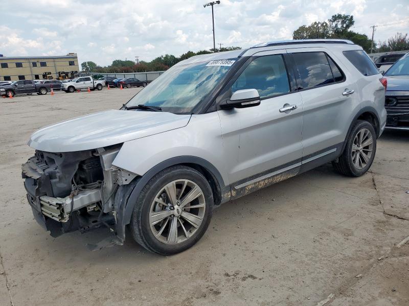 FORD EXPLORER L 2018 with VIN 1FM5K7F88JGB11518 - Photo from auction