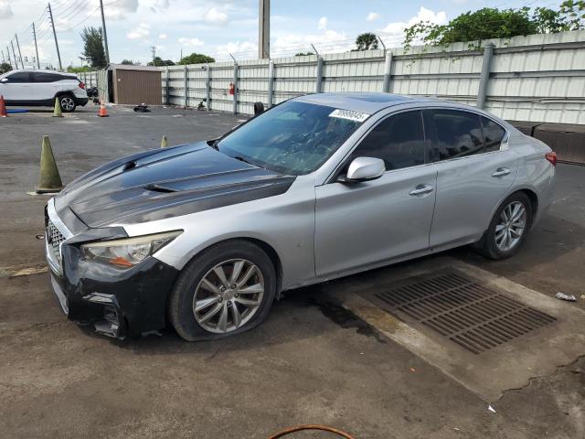 INFINITI Q50 BASE 2015 with VIN JN1BV7AP7FM353421 - Photo from auction