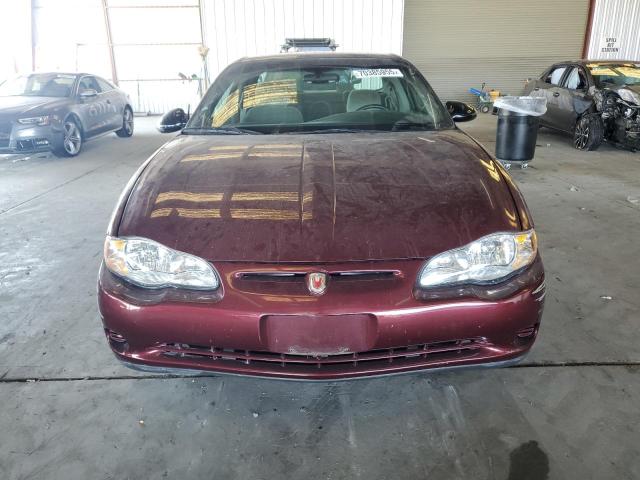 Photo 5 from auction – 2000 CHEVROLET MONTE CARL with VIN 2G1WW12E5Y9251193