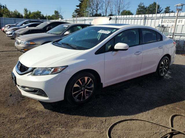 Photo 1 from auction – 2015 HONDA CIVIC LX with VIN 2HGFB2E5XFH033260