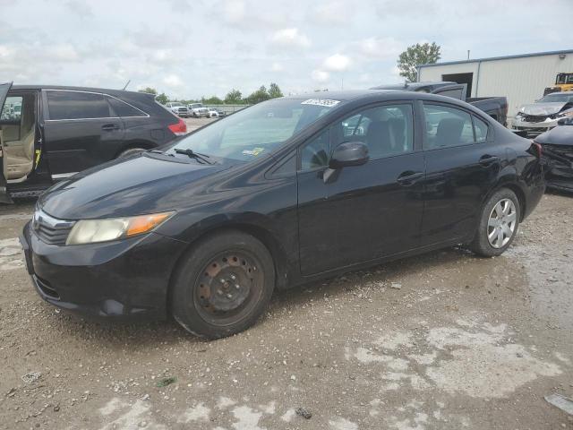 HONDA CIVIC LX 2012 with VIN 19XFB2F57CE014928 - Photo from auction