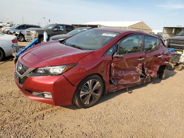 NISSAN LEAF S 2019 with VIN 1N4AZ1CP7KC321338 - Photo from auction