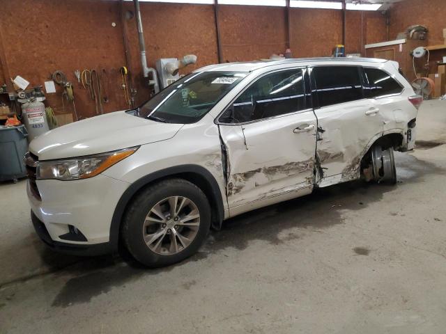 TOYOTA HIGHLANDER 2014 with VIN 5TDJKRFH4ES016920 - Photo from auction