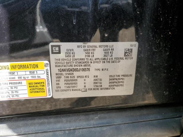Photo 14 from auction – 2013 CHEVROLET TRAVERSE L with VIN 1GNKVGKD8DJ106576