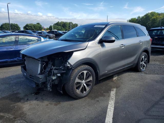 KIA SORENTO EX 2016 with VIN 5XYPHDA52GG088577 - Photo from auction