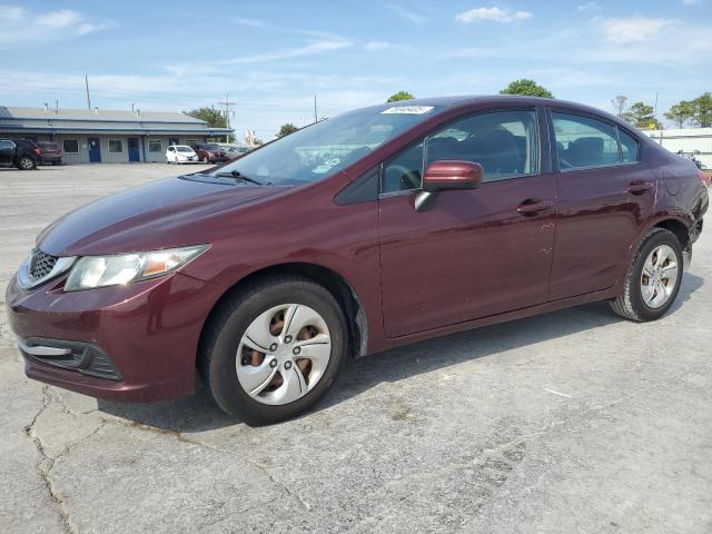 HONDA CIVIC LX 2015 with VIN 19XFB2F51FE099124 - Photo from auction