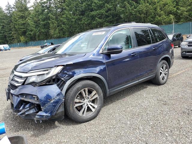 HONDA PILOT EXL 2016 with VIN 5FNYF6H87GB014052 - Photo from auction