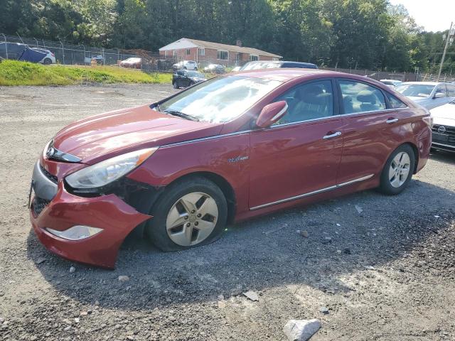 HYUNDAI SONATA HYBRID 2012 with VIN KMHEC4A47CA056114 - Photo from auction