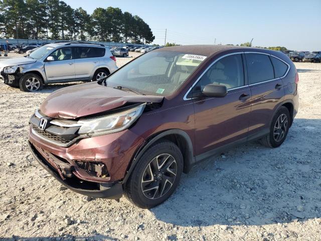 HONDA CR-V SE 2016 with VIN 5J6RM3H46GL023600 - Photo from auction